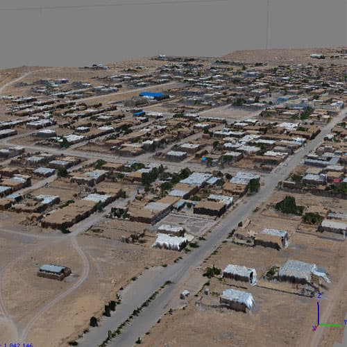 نقشه برداری شهری با پهپاد، آب‌وفاضلاب روستایی استان اصفهان1
